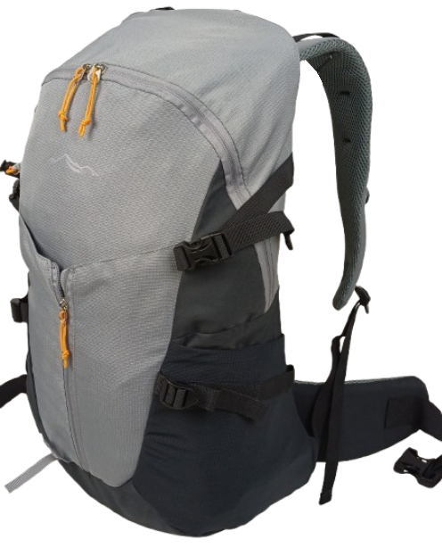 Спортивный трекинговый рюкзак с дождевиком 25L ASCE серый Adventuridge (2000003461097) - изображение 2