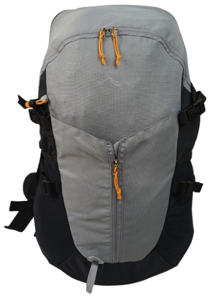 Спортивный трекинговый рюкзак с дождевиком 25L ASCE серый Adventuridge (2000003461097) - изображение 5