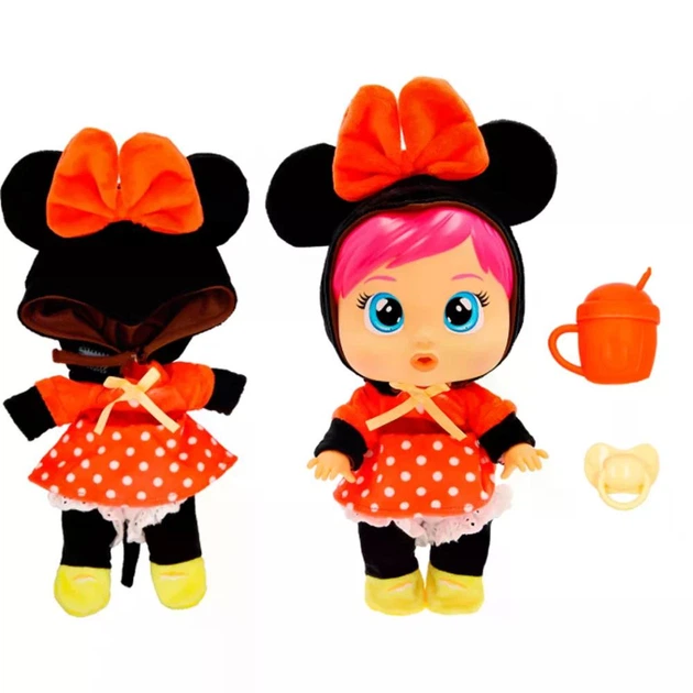 Кукла-плакса IMC Toys Cry Babies Любовь и забота Минни с аксессуарами 26 см 927384 - изображение 3