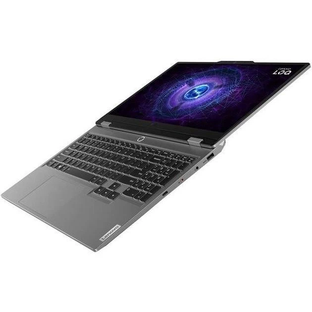 Ноутбук Lenovo LOQ 15ARP9,AMD Ryzen™ 5-7235HS,24/512GB,GeForce RTX™ 3050,15,6`144hz ,Win 11 Home,Storm Grey - зображення 8