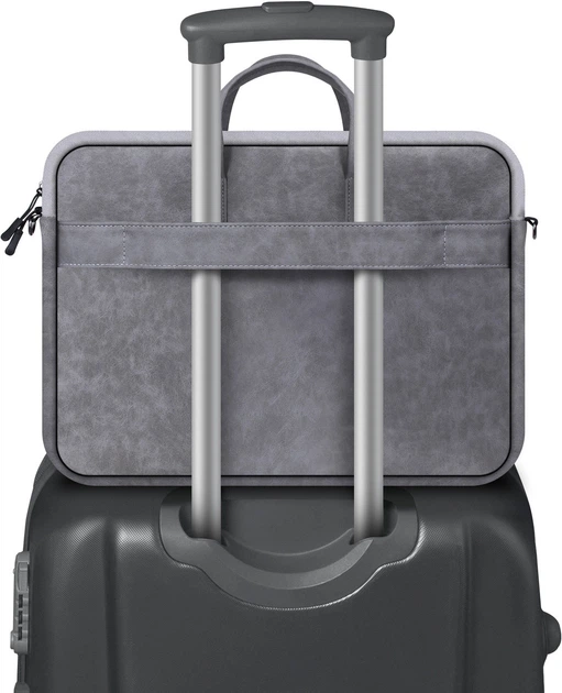 Сумка для ноутбука Defender 15.6" Solid PU gray (26088) - Фото 4 Сумка для ноутбука Defender 15.6" Solid PU gray (26088) - зображення 4