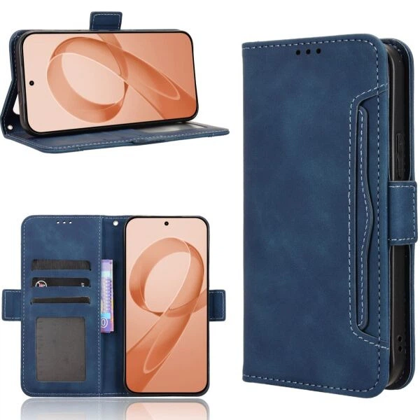 Чехол Deexe Wallet Stand для Xiaomi Poco F8 Ultra - Blue - изображение 7