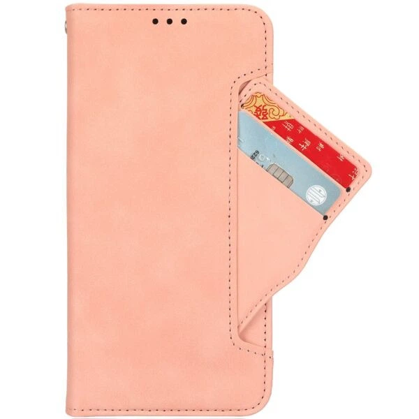 Чехол Deexe Wallet Stand для OPPO A6 Pro - Pink - Фото 6 Чехол Deexe Wallet Stand для OPPO A6 Pro - Pink - изображение 6