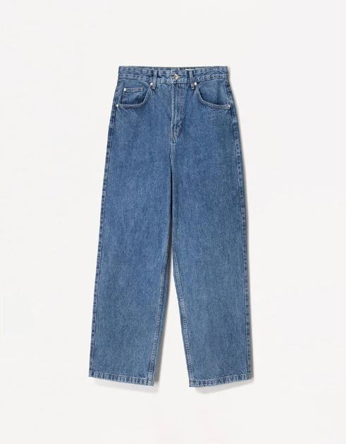 Джинси BERSHKA Loose Baggy Fit синій 0334/534/428 30 - Фото 4 Джинси BERSHKA Loose Baggy Fit синій 0334/534/428 30 - зображення 4