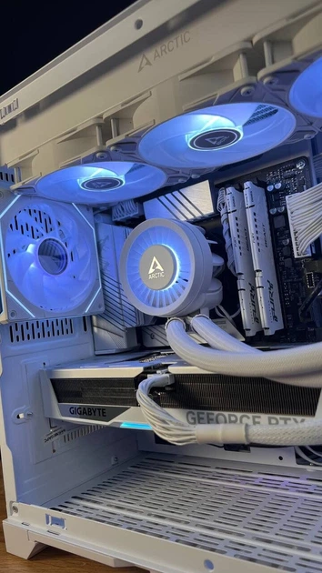 Сборка под заказ: игровой ПК GameMax Hype-M White Tower / Intel Core i7-14700F (20 (28) ядер по 1.5 - 5.4 GHz) / 32 GB DDR5 / 1000 GB SSD M.2 / nVidia GeForce RTX 5070, 12 GB GDDR7, 192-bit / 850W - изображение 8