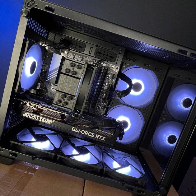 Сборка под заказ: игровой ПК AeroCool Dryft Mini Tower / AMD Ryzen 5 7500F (6 (12) ядер по 3.7 - 5.0 GHz) / 32 GB DDR5 / 2000 GB SSD M.2 / nVidia GeForce RTX 5070, 12 GB GDDR7, 192-bit / 750W - Фото 8 Сборка под заказ: игровой ПК AeroCool Dryft Mini Tower / AMD Ryzen 5 7500F (6 (12) ядер по 3.7 - 5.0 GHz) / 32 GB DDR5 / 2000 GB SSD M.2 / nVidia GeForce RTX 5070, 12 GB GDDR7, 192-bit / 750W - изображение 8