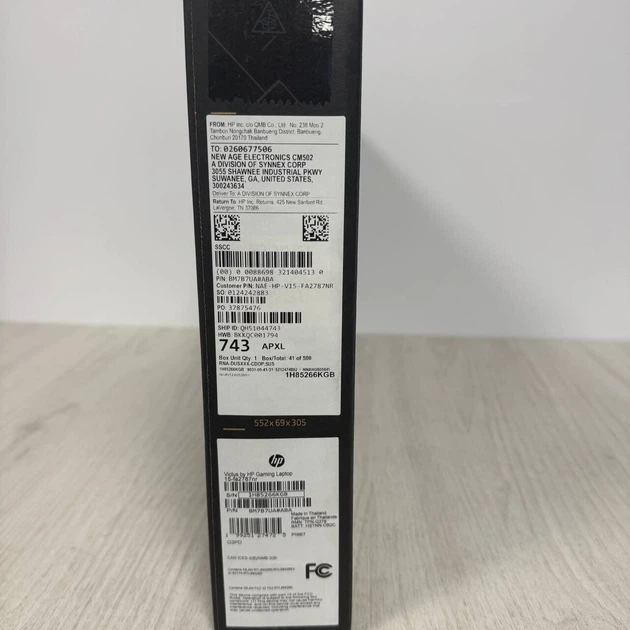 Игровой ноутбук HP Victus 15-fa2787nr / 15.6" (1920x1080) IPS / Intel Core i7-13620H (10 (16) ядер по 2.4 - 4.9 GHz) / 16 GB DDR5 / 512 GB SSD / nVidia GeForce RTX 5060, 8 GB GDDR7, 128-bit / WebCam - Фото 5 Игровой ноутбук HP Victus 15-fa2787nr / 15.6" (1920x1080) IPS / Intel Core i7-13620H (10 (16) ядер по 2.4 - 4.9 GHz) / 16 GB DDR5 / 512 GB SSD / nVidia GeForce RTX 5060, 8 GB GDDR7, 128-bit / WebCam - изображение 5