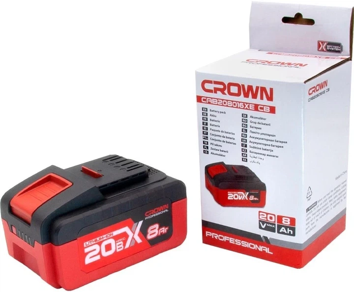 Аккумулятор Crown CAB208016XE CB - Фото 2 Аккумулятор Crown CAB208016XE CB - изображение 2