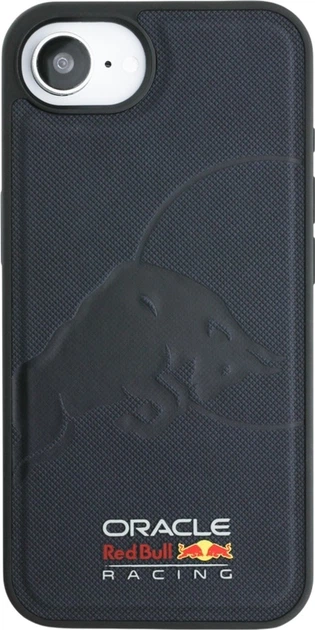 Панель Red Bul Meshed Debossed Bull MagSafe для Apple iPhone 16e Navy Blue (RBHMPSE424PUBUFV) - зображення 1