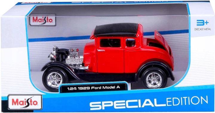 Metalowy model samochodu Maisto 1:24 1929 Ford Model A 31201RD (90159312017) - obraz 1
