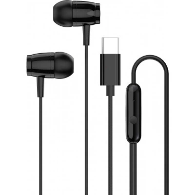 Навушники Canyon SEP-5 Type-C Black (CNS-CEP5B) - Фото 1 Навушники Canyon SEP-5 Type-C Black (CNS-CEP5B) - зображення 1