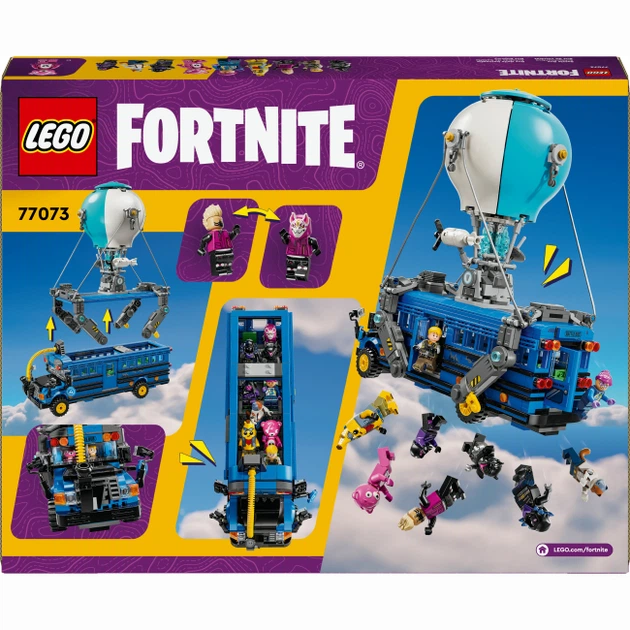 Конструктор Lego Fortnite Battle Bus (77073) - Фото 3 Конструктор Lego Fortnite Battle Bus (77073) - изображение 3