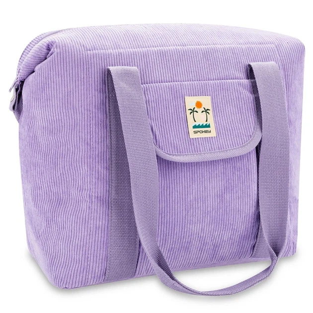 Термосумка Spokey MILAN 944853 для їжі та напоїв 28 л Фіолетова (5905339448538) - зображення 2