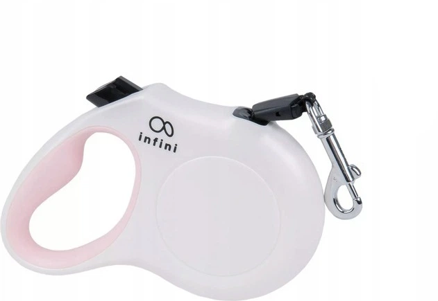 Smycz automatyczna Amiplay Infini Freedom XL 5 m Biała (5907563279599) - obraz 2