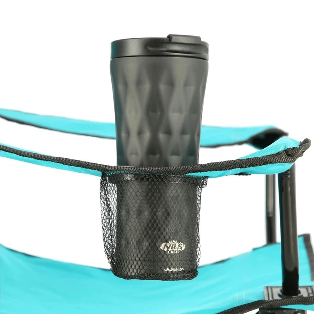 Крісло туристичне Spokey ANGLER 944887 Чорне (5905339448873) - зображення 5