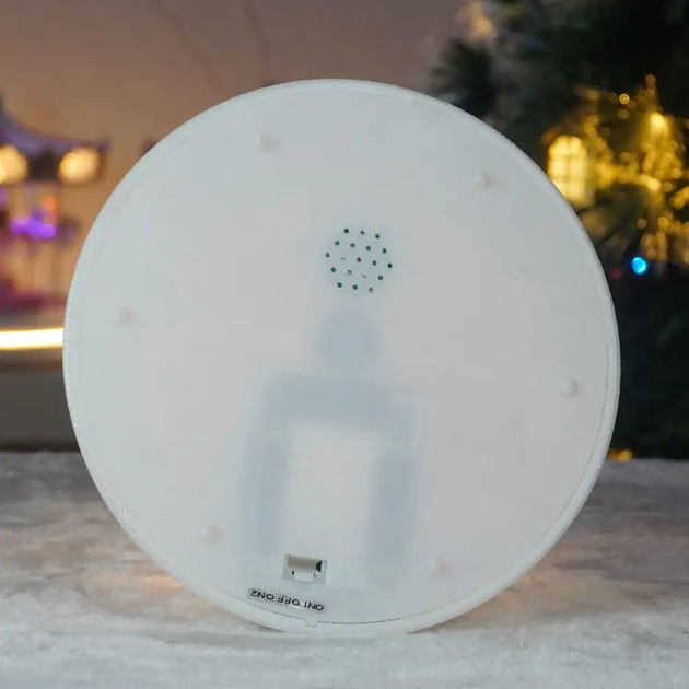 Светильник лампа ночник новогодний светодиодный с работой от USB батареек теплым белым свечением 31,5х21х21 см (482142-Prob) Елка - изображение 5