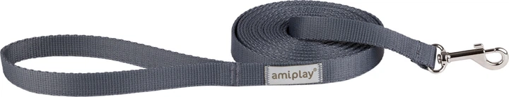 Тренувальний повідець Amiplay Samba S 5 м Сірий (5907563301641) - зображення 1