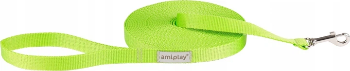 Тренувальний повідець Amiplay Samba L 10 м Зелений (5907563302143) - зображення 1