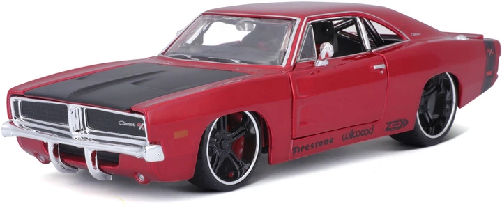 Metalowy model samochodu Maisto 1969 Dodge Charger R/T 32537 (90159325376) - obraz 2