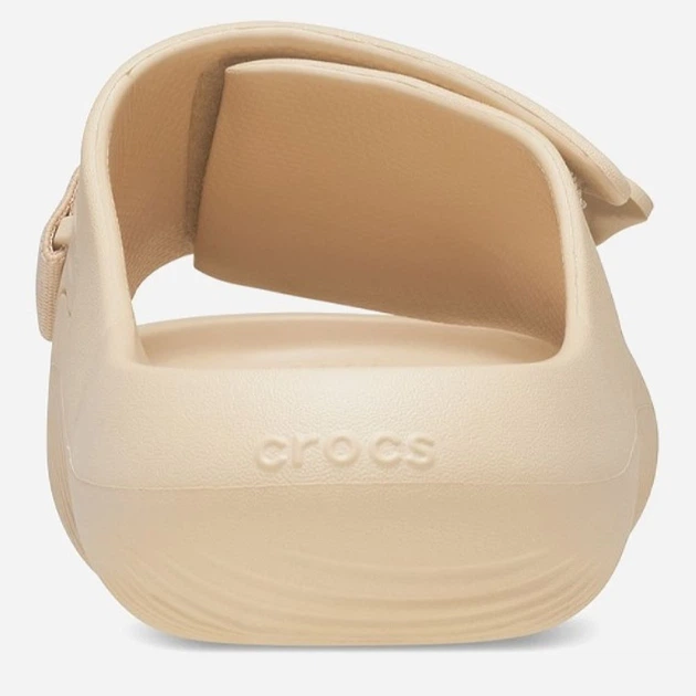 Жіночі шльопанці Crocs Mellow Luxe Recovery Slide 209413-2DS 38-39 (M6/W8) 24 см Бежеві (196265597307) - зображення 5