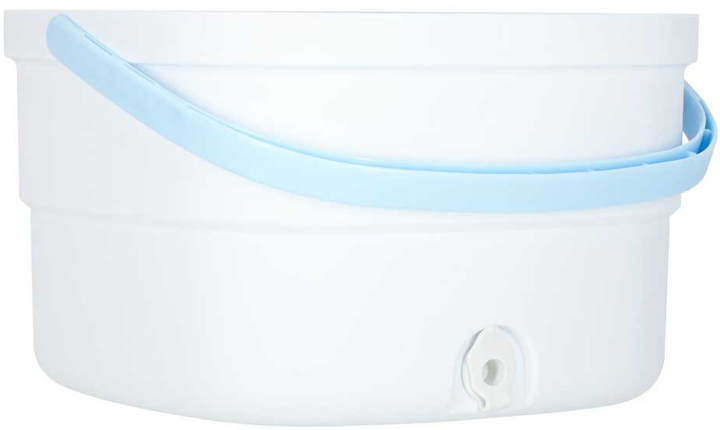 Набір для прибирання KIK Відро з віджимом, швабра та 2 змінні мікрофібри (5903039763166) - зображення 7