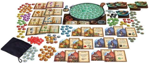 Настільна гра 999 Games The Quacks of Quedlinburg: The Herb Witches (доповнення, голландське видання) (8719214426781) - зображення 2