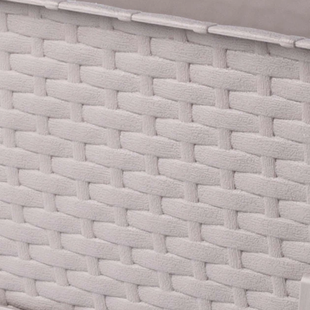 Балконний горщик з ручками Kadax Castro K8215 3 шт. Карамельний - зображення 2