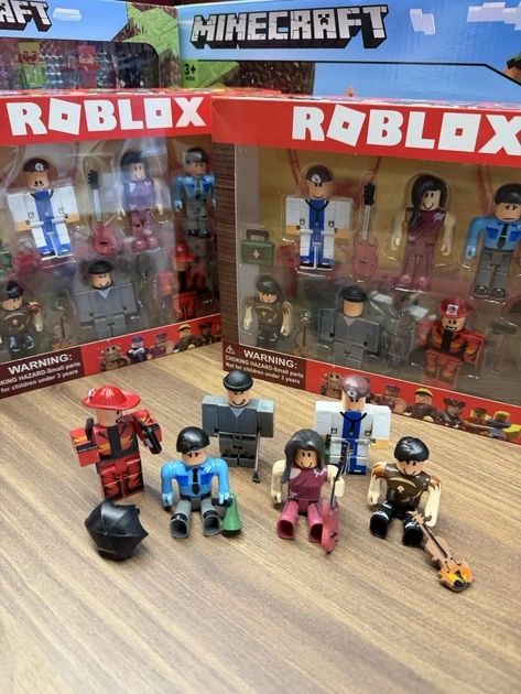 Набор коллекционных фигурок с аксессуарами Roblox Legends 6 фигурок "Профессии" - изображение 3