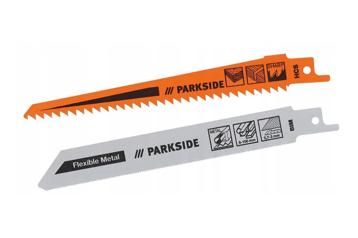 Витринный образец Сабельная пила Parkside PFS 710 D3, 710 Вт, 0–2800 об/мин, ход 20 мм, глубина реза 160 мм дерево / 8 мм металл - изображение 6