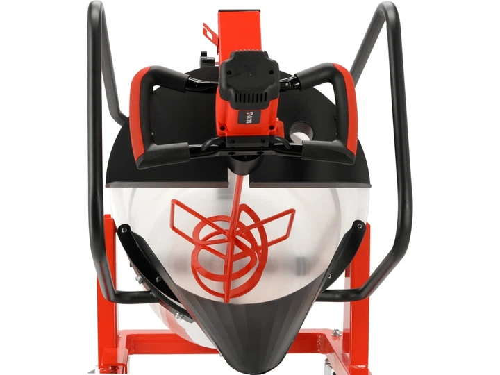 Змішувальна станція будівельних розчинів YATO на колесах 1900 Вт бак 100 л YT-82606 (5906083108075) - зображення 7