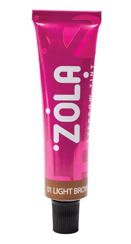 Краска для бровей Zola с коллагеном Eyebrow Tint With Collagen № 01 Light Brown 15ml - Фото 1 Краска для бровей Zola с коллагеном Eyebrow Tint With Collagen № 01 Light Brown 15ml - изображение 1