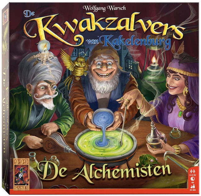 Настільна гра 999 Games The Quacks of Quedlinburg: The Alchemists (доповнення, голландське видання) (8719214429911) - зображення 1
