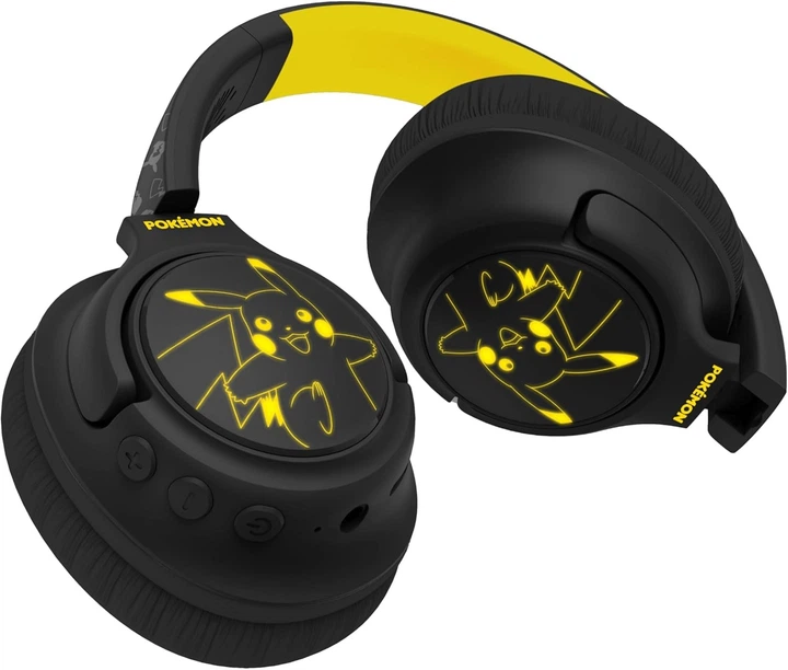 Навушники OTL Pokemon Pikachu LED Headphones Yellow/Black (5055371629904) - зображення 2
