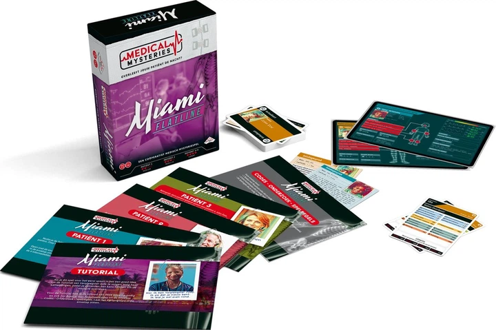 Gra planszowa Aqua Doodle Medical mysteries: Miami flatline (edycja holenderska) (8714649020320) - obraz 2