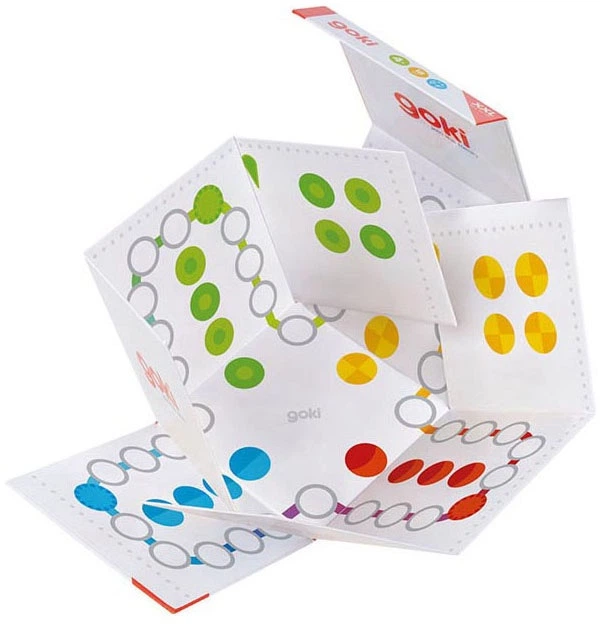 Настільна гра Goki XXL Ludo in Cube (англійське видання) (4013594566384) - зображення 2