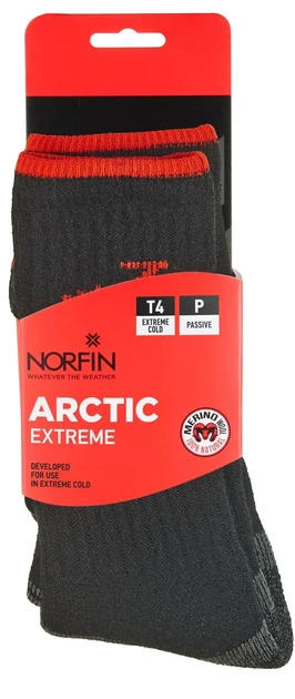 Шкарпетки Norfin T4P Arctic Merino Extreme Crew 39-41 - изображение 4