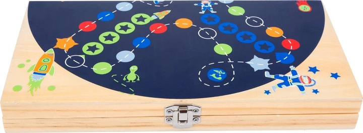 Настільна гра Small Foot Ludo: Space Travel (китайське видання) (4020972114525) - зображення 4