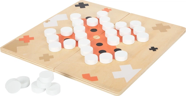 Gra planszowa Small Foot 2 w 1 Solitaire and mill game (edycja chińska) (4020972122209) - obraz 4