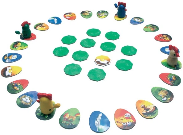 Настільна гра 999 Games Jackie Bake! Chicken Poop! (голландське видання) (8717249193401) - зображення 2