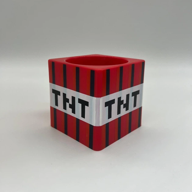 Чашка майнкрафт TNT пластик червона Minecraft (6253) - Фото 4 Чашка майнкрафт TNT пластик червона Minecraft (6253) - зображення 4