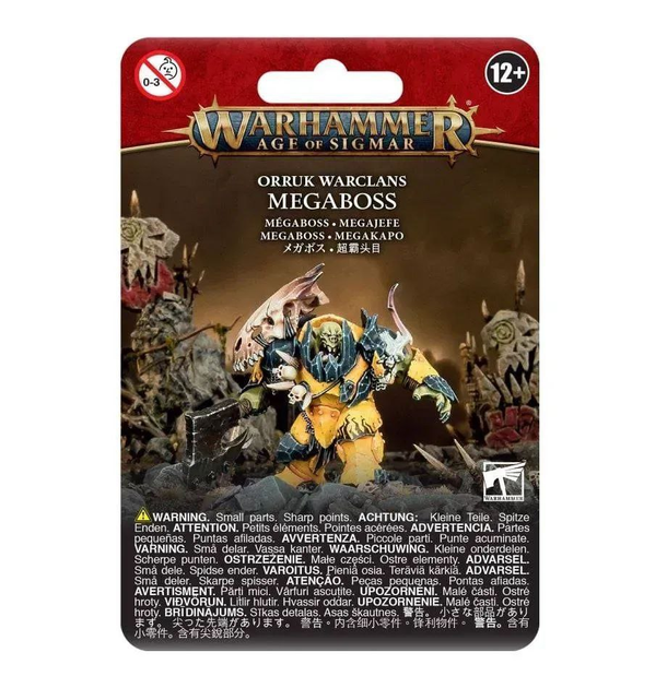 Ironjawz Orruk Megaboss — Воїн-Вождь Орруків Warhammer Age of Sigmar - зображення 2