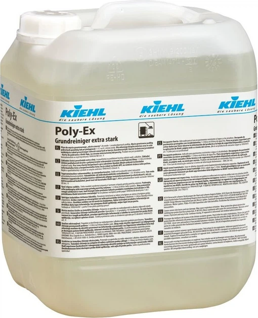 Środek intensywny Kiehl Poly-Ex do mycia gruntownego wykładzin podłogowych 10 l (4031255032375) - obraz 1