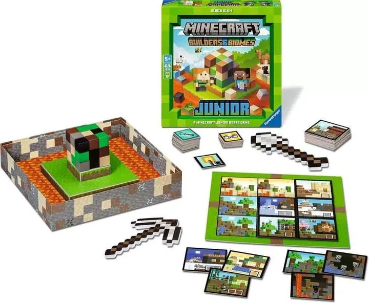 Настільна гра Ravensburger Minecraft: Builder and Bimoes Junior (англійське видання) (4005556246151) - зображення 2