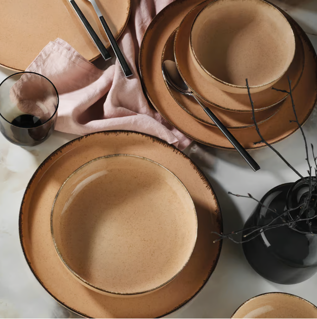 Serwis obiadowy Kutahya Porselen Sand dla 6 osób 24-elementowy (8697828716774) (955555909526020) - Outlet - obraz 6