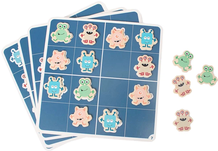 Gra planszowa BS Toys Monster sudoku (edycja chińska) (8717775444930) - obraz 3