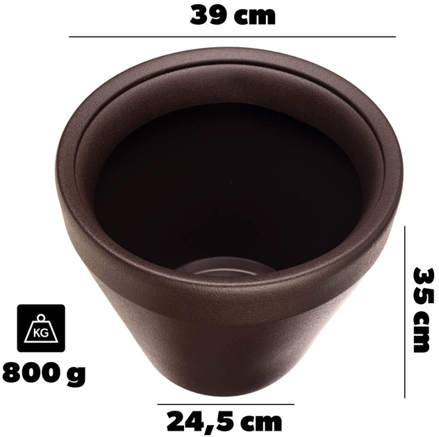 Doniczka Kadax Carife K12258 - obraz 3