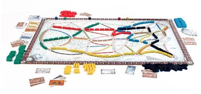 Gra planszowa Asmodee Ticket to ride: USA (edycja holenderska) (824968717516) - obraz 3