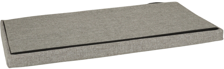 Пуф складаний KIK з місцем для зберігання 76 x 38 x 38 см Сірий (5903039739567) - зображення 5