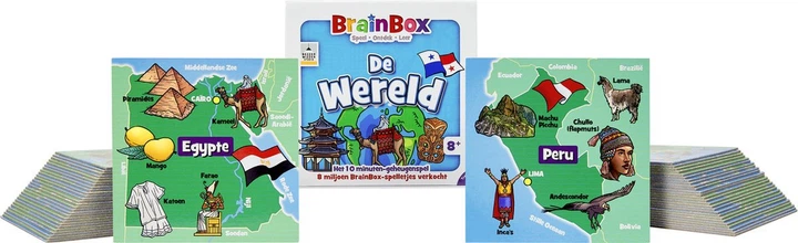 Gra planszowa Asmodee BrainBox: The world (edycja holenderska) (5025822131010) - Zdjęcie 5 Gra planszowa Asmodee BrainBox: The world (edycja holenderska) (5025822131010) - obraz 5