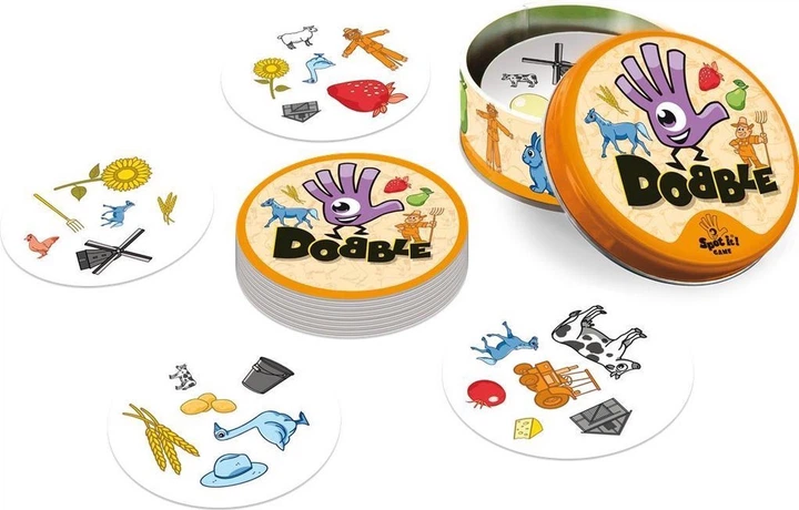 Gra planszowa Asmodee Dobble farm (edycja chińska) (3558380085751) - obraz 4